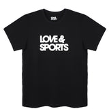 BLACK LOVE & SPORTS UNISEX TSHIRT