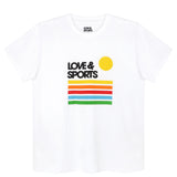 RAINBOW LOVE & SPORTS UNISEX TSHIRT