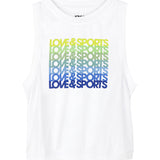 LOVE & SPORTS OMBRE MUSCLE TANK