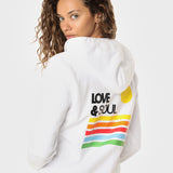 LOVE & SOUL RAINBOW UNISEX HOODIE