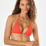 POPPY STRING TIE BIKINI TOP