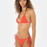 POPPY STRING TIE BIKINI TOP