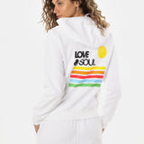 LOVE & SOUL RAINBOW UNISEX HOODIE