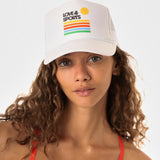 LOVE & SPORTS RAINBOW TRUCKER HAT