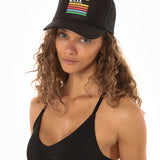 LOVE & SOUL RAINBOW TRUCKER HAT