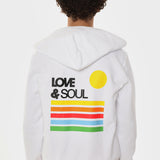 LOVE & SOUL RAINBOW UNISEX HOODIE