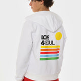 LOVE & SOUL RAINBOW UNISEX HOODIE