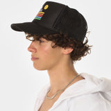 LOVE & SOUL RAINBOW TRUCKER HAT