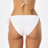 WHITE CLASSIC FIT BIKINI BOTTOM