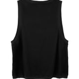 BLACK MUSCLE TANK